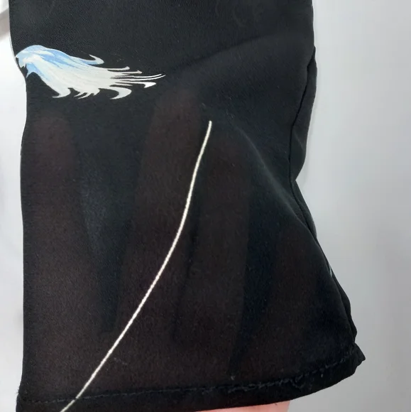 VINTAGE 90's Beechers Brook sheer blouse - Picture 3 of 7